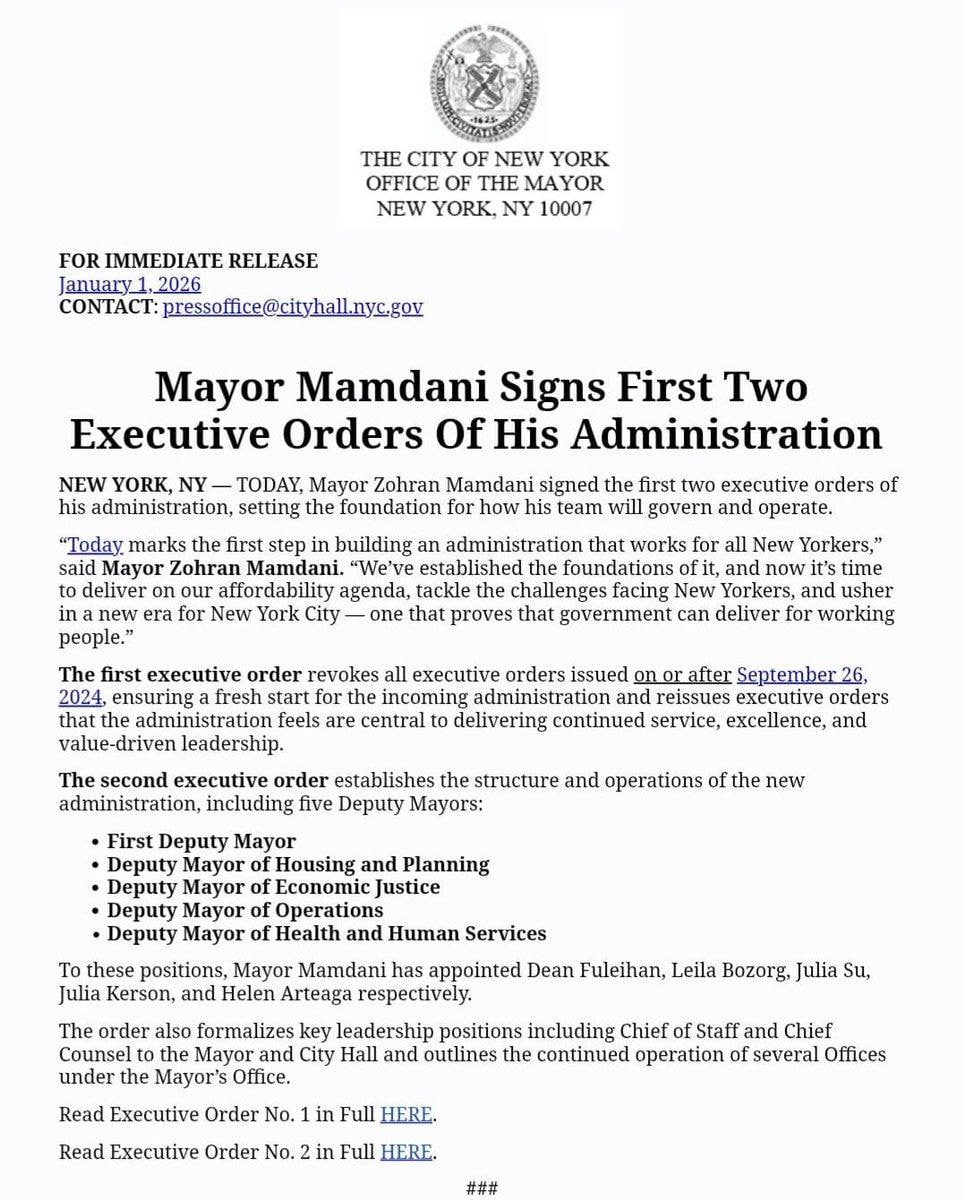 NYPD policy review and City Hall reporting